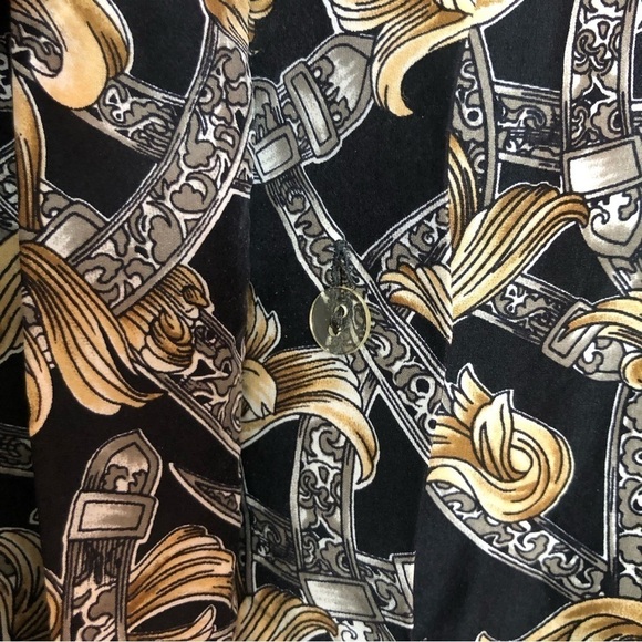 Vintage Givenchy Silk 90s Demure Blouse Size 16W - Picture 8 of 12